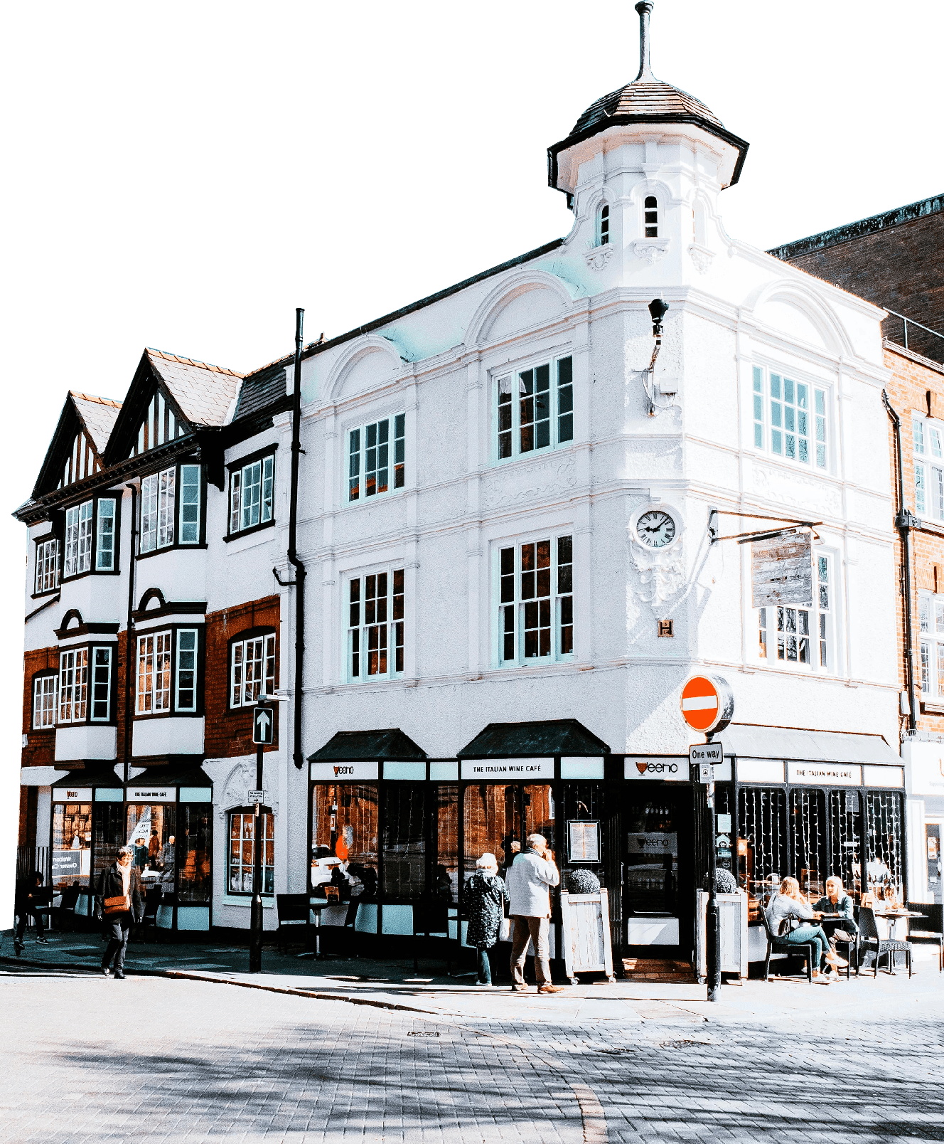Historic pub building as example of licensed venue using Barnab’s support service.